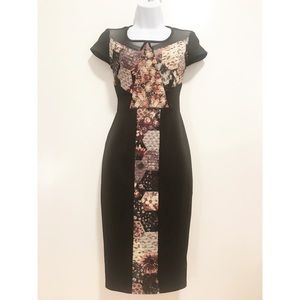 Xhilration Black Midi Dress XS